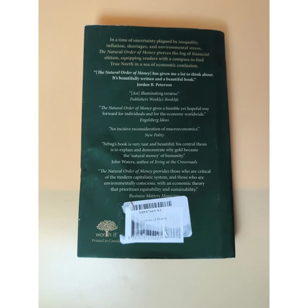 Natural Order of Money by‎ Roy Sebag (2023, Hardcover)
